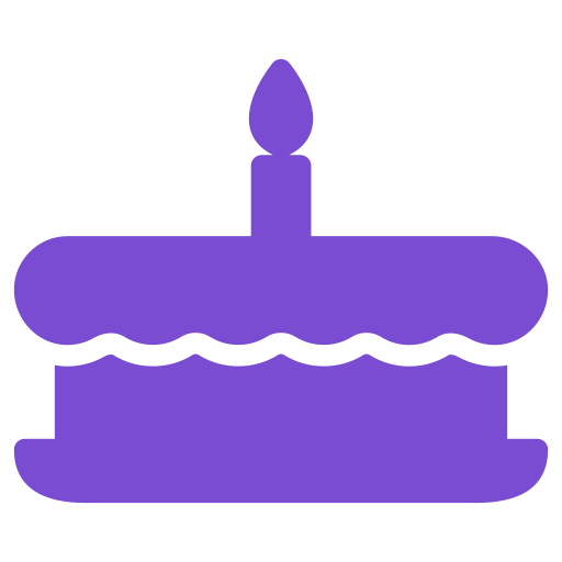 anniversaire Icône gratuit