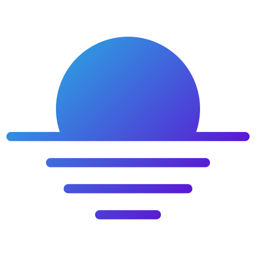 Закат бесплатно иконка