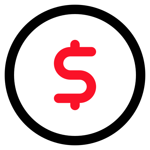 Cost free icon