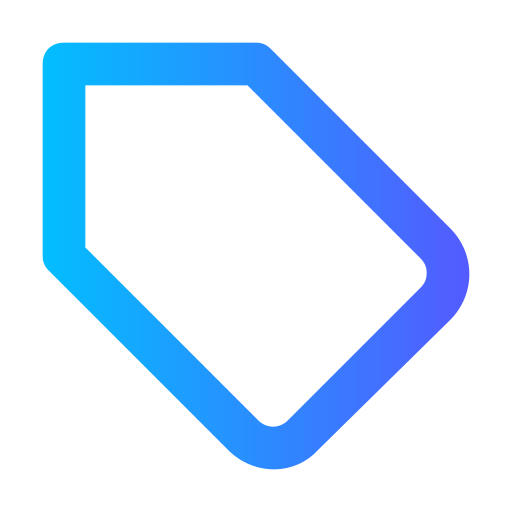 etiqueta icono gratis