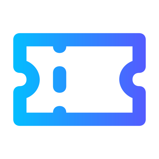 billet Icône gratuit