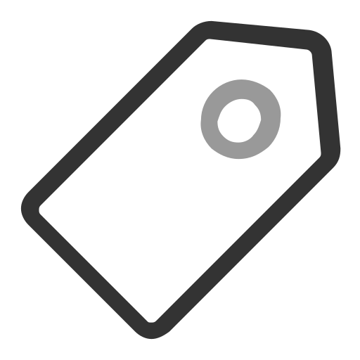 Tag free icon