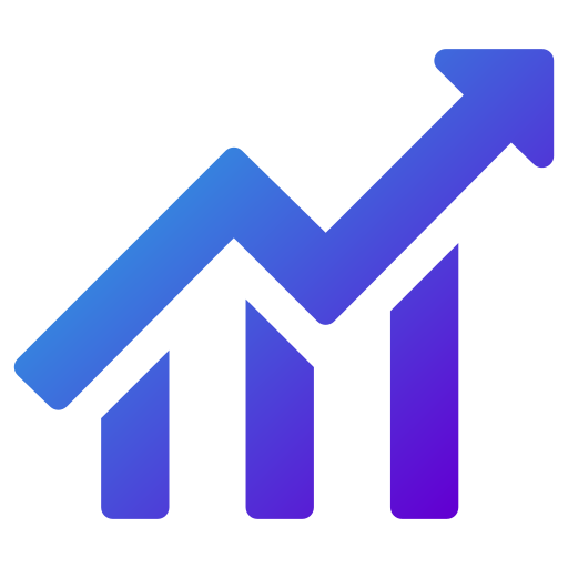 crecimiento icono gratis