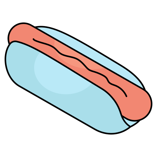 hot dog icono gratis