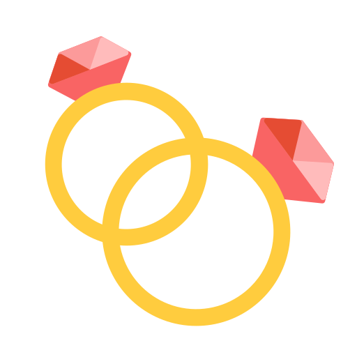 anillos icono gratis