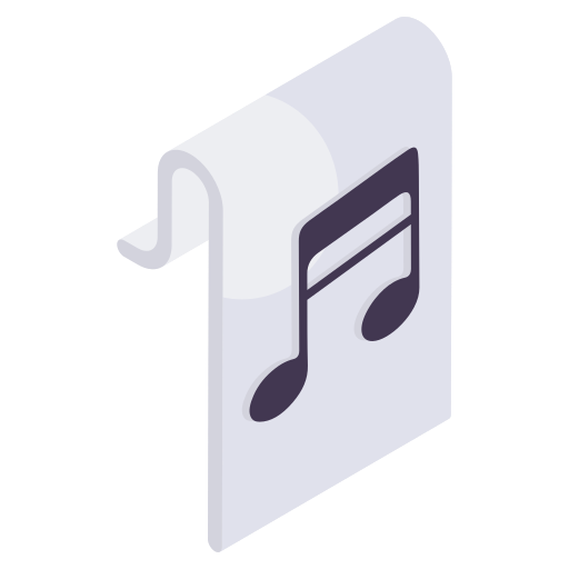 nota musical icono gratis