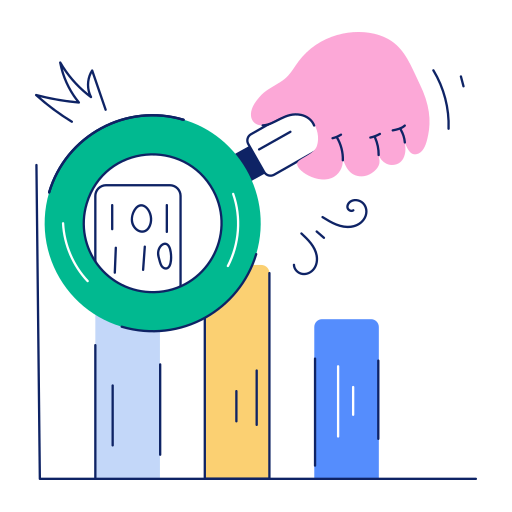 análisis de datos icono gratis