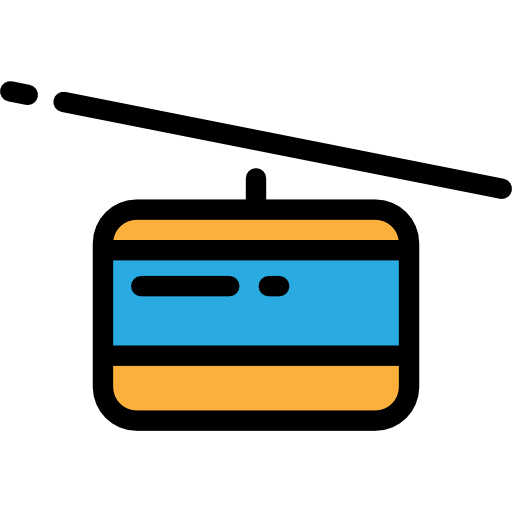 Cable car free icon
