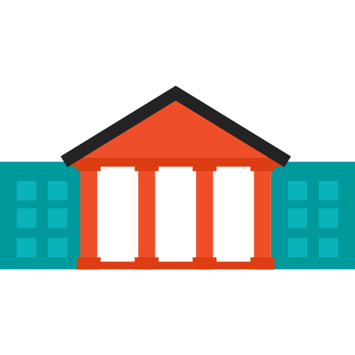 Здание бесплатно иконка