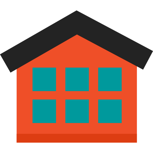 Здание бесплатно иконка