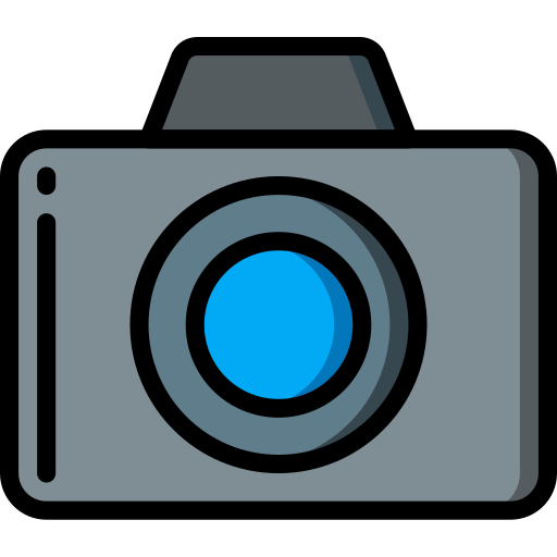 Cámara de fotos icono gratis