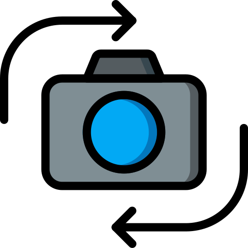 Cámara de fotos icono gratis