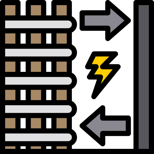 Puerta corredera icono gratis