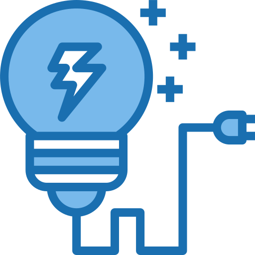 Lightbulb Phatplus Blue icon