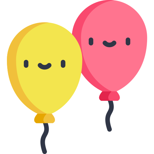 Надувные шары бесплатно иконка Надувные шары бесплатно иконка