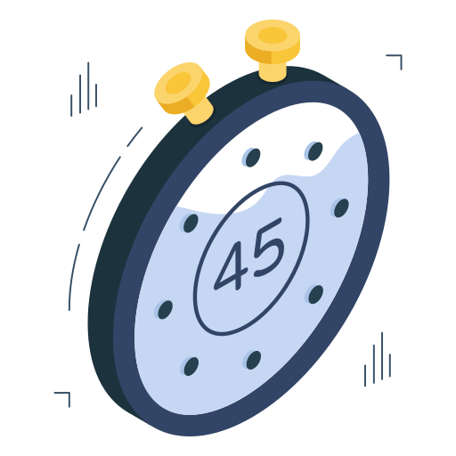 cronógrafo icono gratis