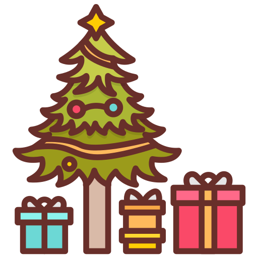 regalos de navidad icono gratis