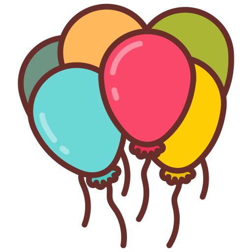 Ballons free icon