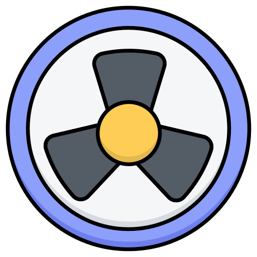 radioactivo icono gratis