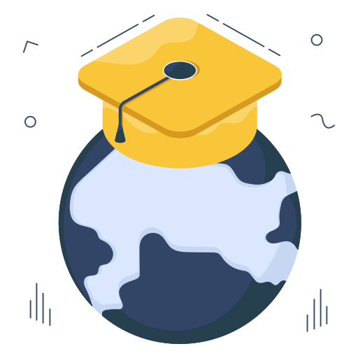 educación global icono gratis