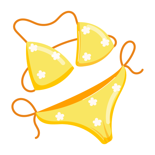 bikini icono gratis