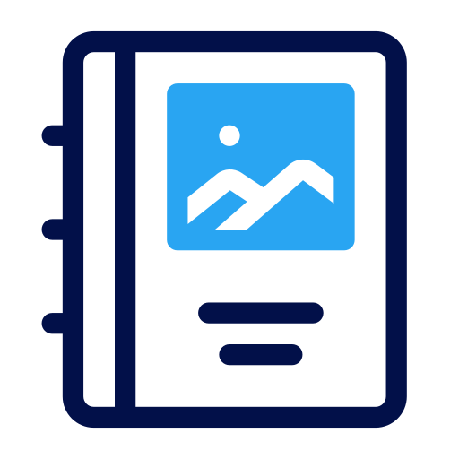 album de fotos icono gratis