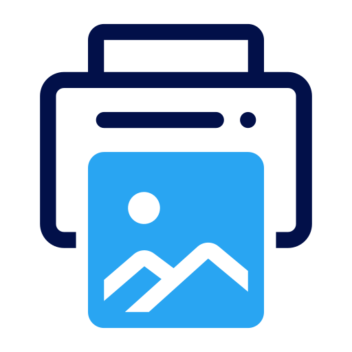 foto impresa icono gratis