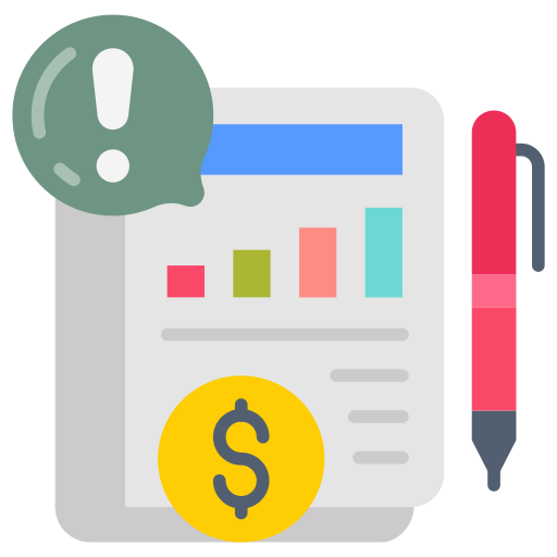 estado financiero icono gratis