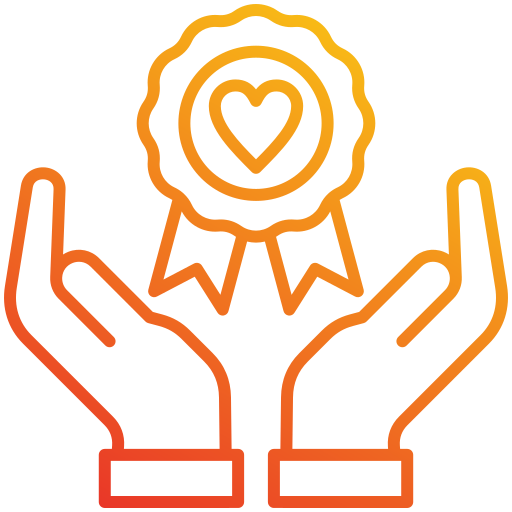 lealtad a la marca icono gratis