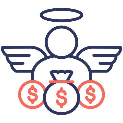 investisseur providentiel Icône gratuit