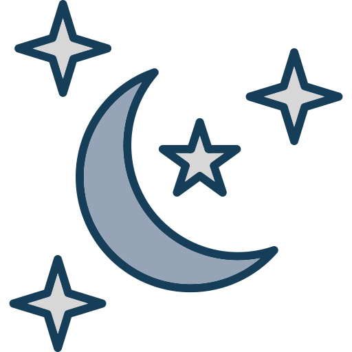 밤 무료 아이콘