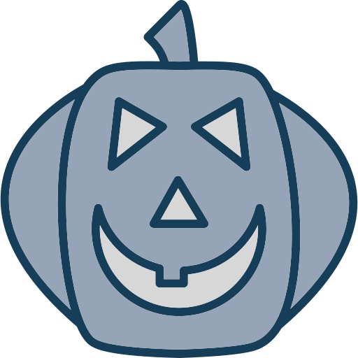 calabaza de halloween icono gratis