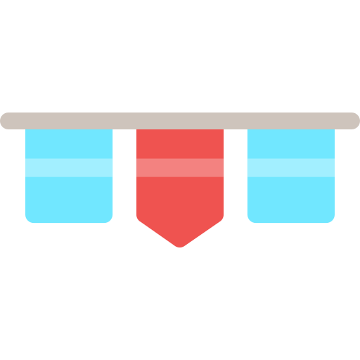 guirnalda icono gratis