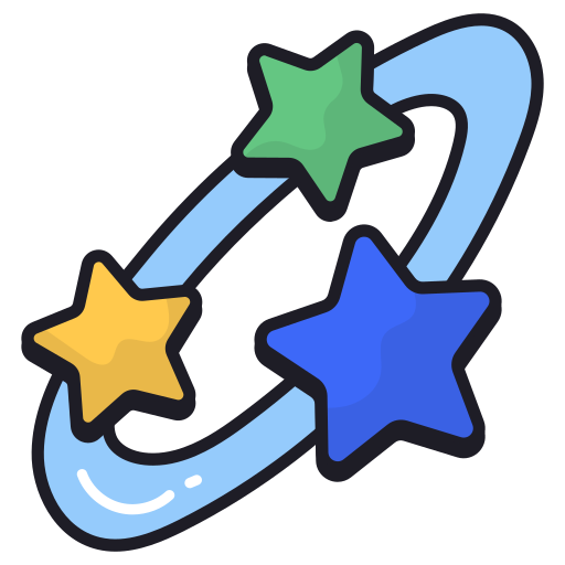 estrella galaxia icono gratis