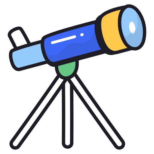Telescope free icon
