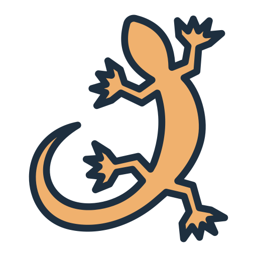 lagarto icono gratis