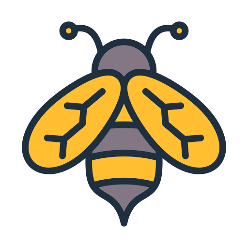 abeja icono gratis