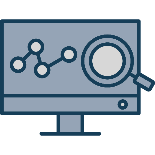 análisis de los datos icono gratis