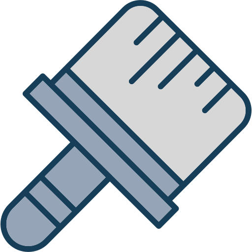 cepillo de pintura icono gratis