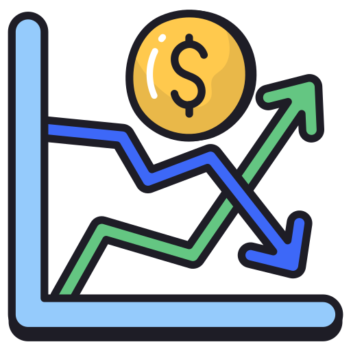 주식 시장 무료 아이콘