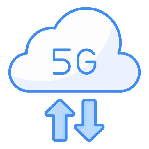 datos 5g icono gratis