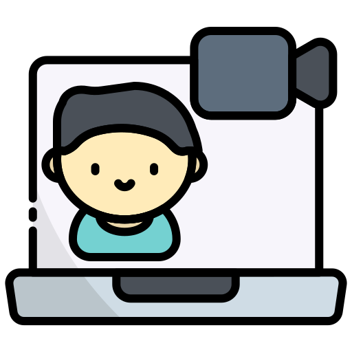 reunión de negocios icono gratis