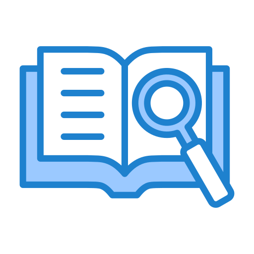 vocabulario icono gratis