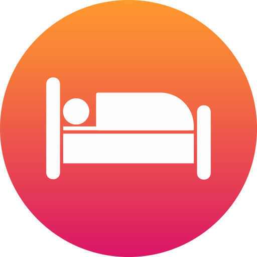 cama individual icono gratis