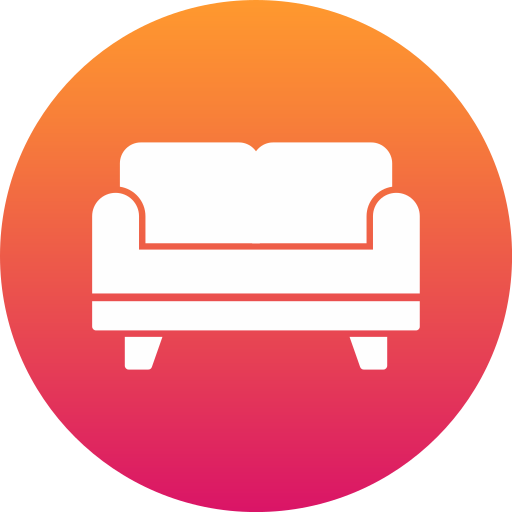 sofa cama icono gratis