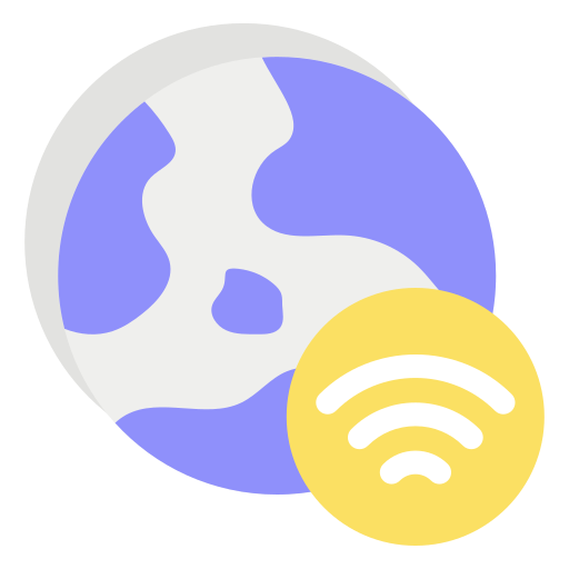 wi-fi mundial icono gratis