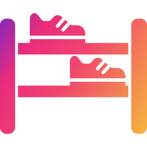 Étagère à chaussures Icône gratuit