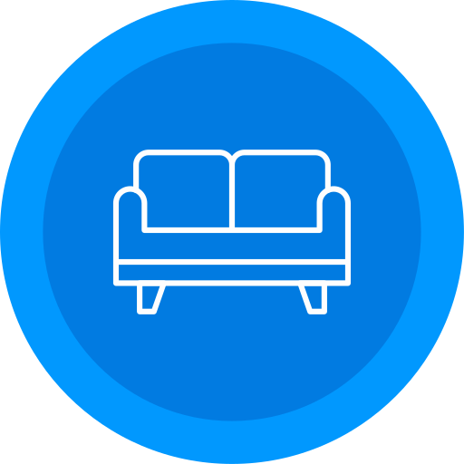 sofa cama icono gratis