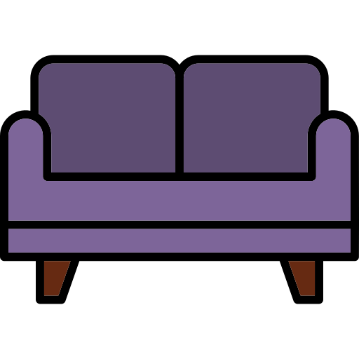 sofa cama icono gratis