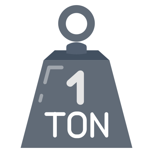 tonelada icono gratis